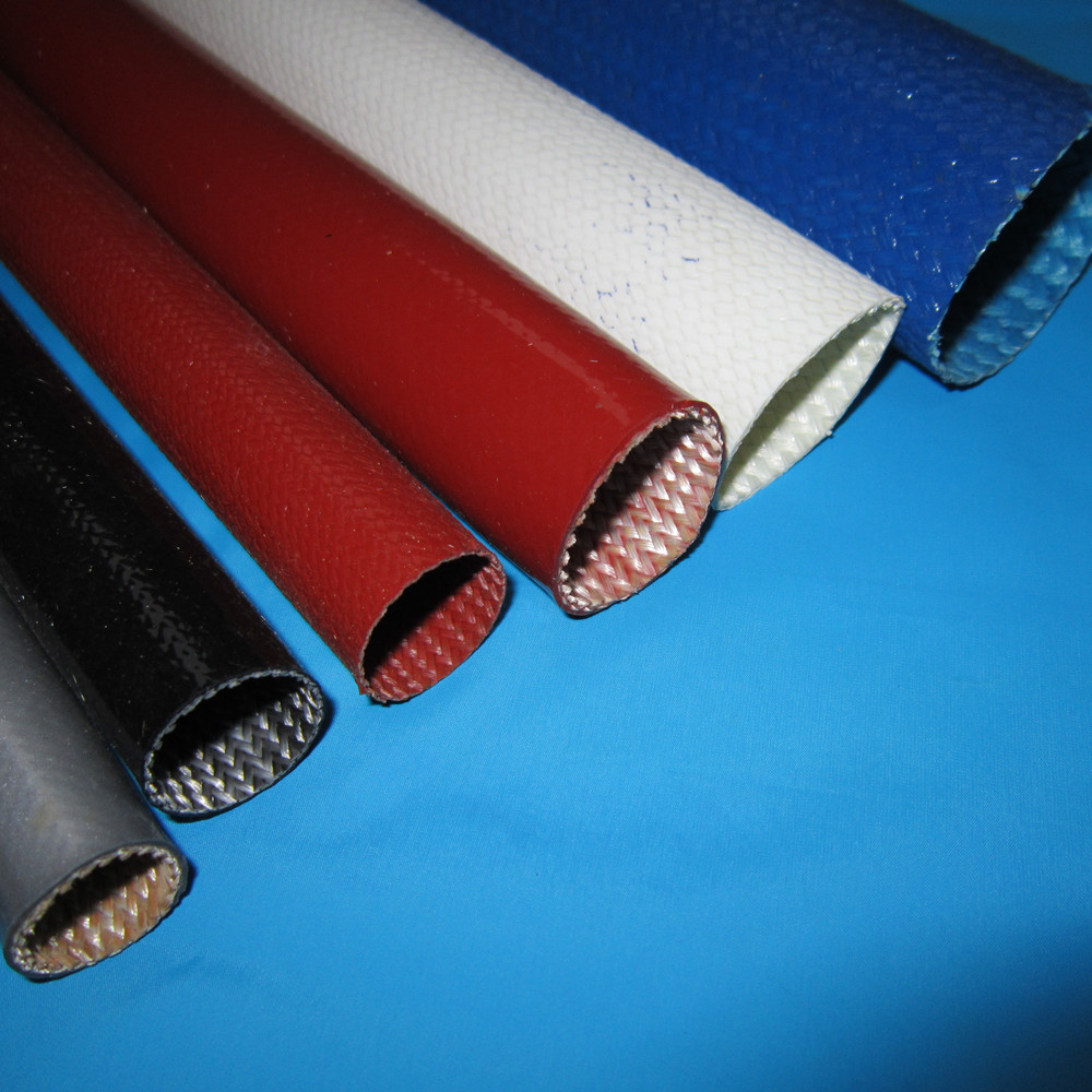 Silicone Coated Braided Fiberglass Sleeving