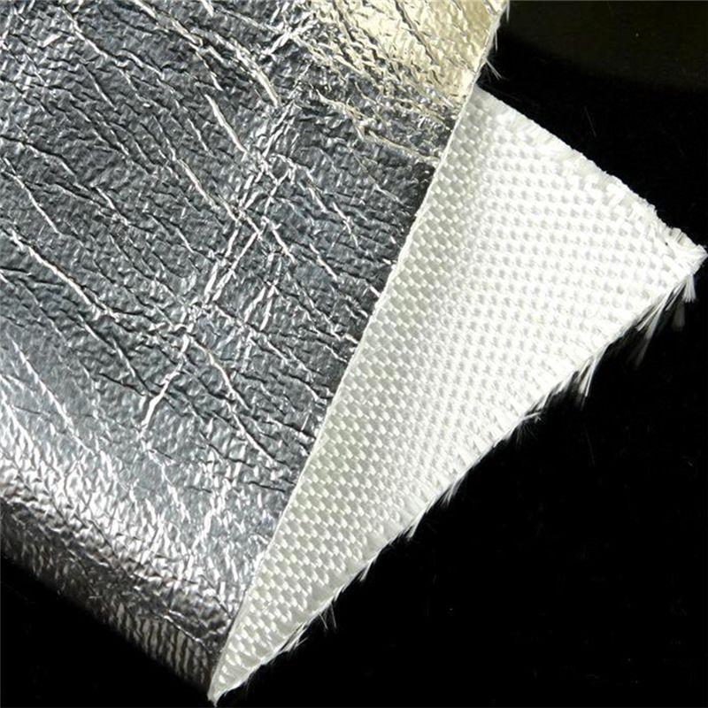 Do czego służy tkanina z włókna szklanego i folii aluminiowej?