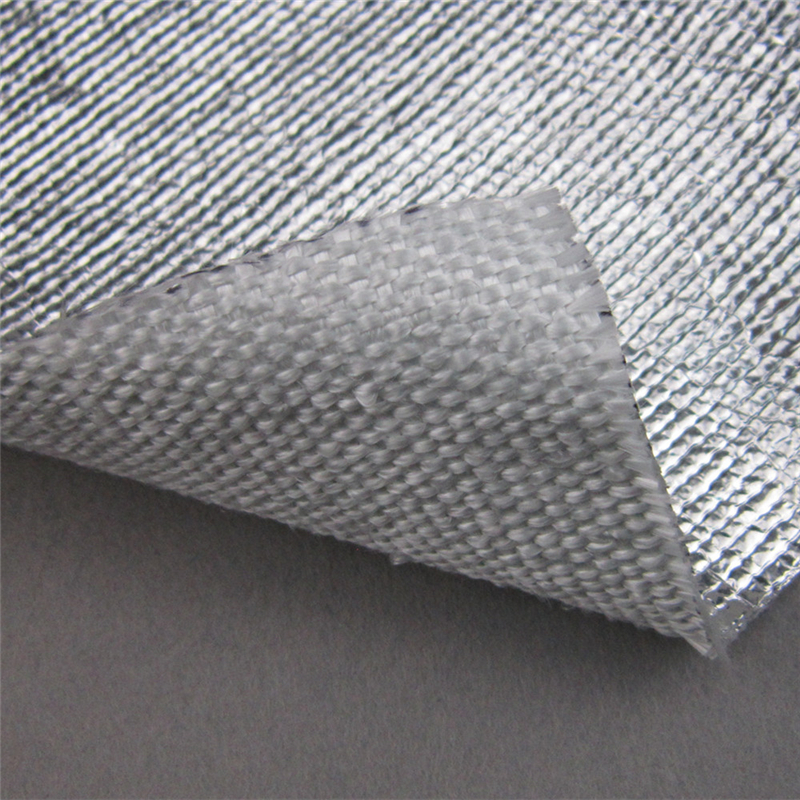 tkanina z włókna szklanego z folii aluminiowej,
